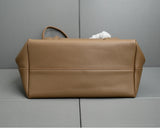 XHTY Genuine Leather Shoulder Bag Underarm Bag Women Soft Large Capacity Bowling Bag Simple Fashion Top Layer Cowhide New Model