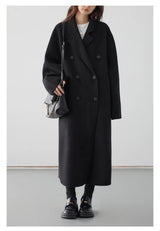 Retro Double-Sided Woolen Overcoat