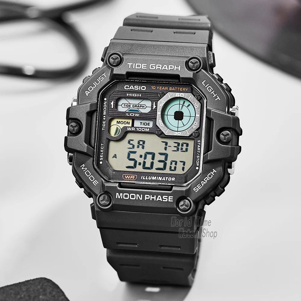 Casio WS-1700H Men’s Digital Sports Watch | 100M Water Resistant