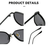 DDDLONG Fashion Small Square Retro Sunglasses Women Classical Vintage Punk Sun Glasses For Men Eyewear Outdoor Shades D626