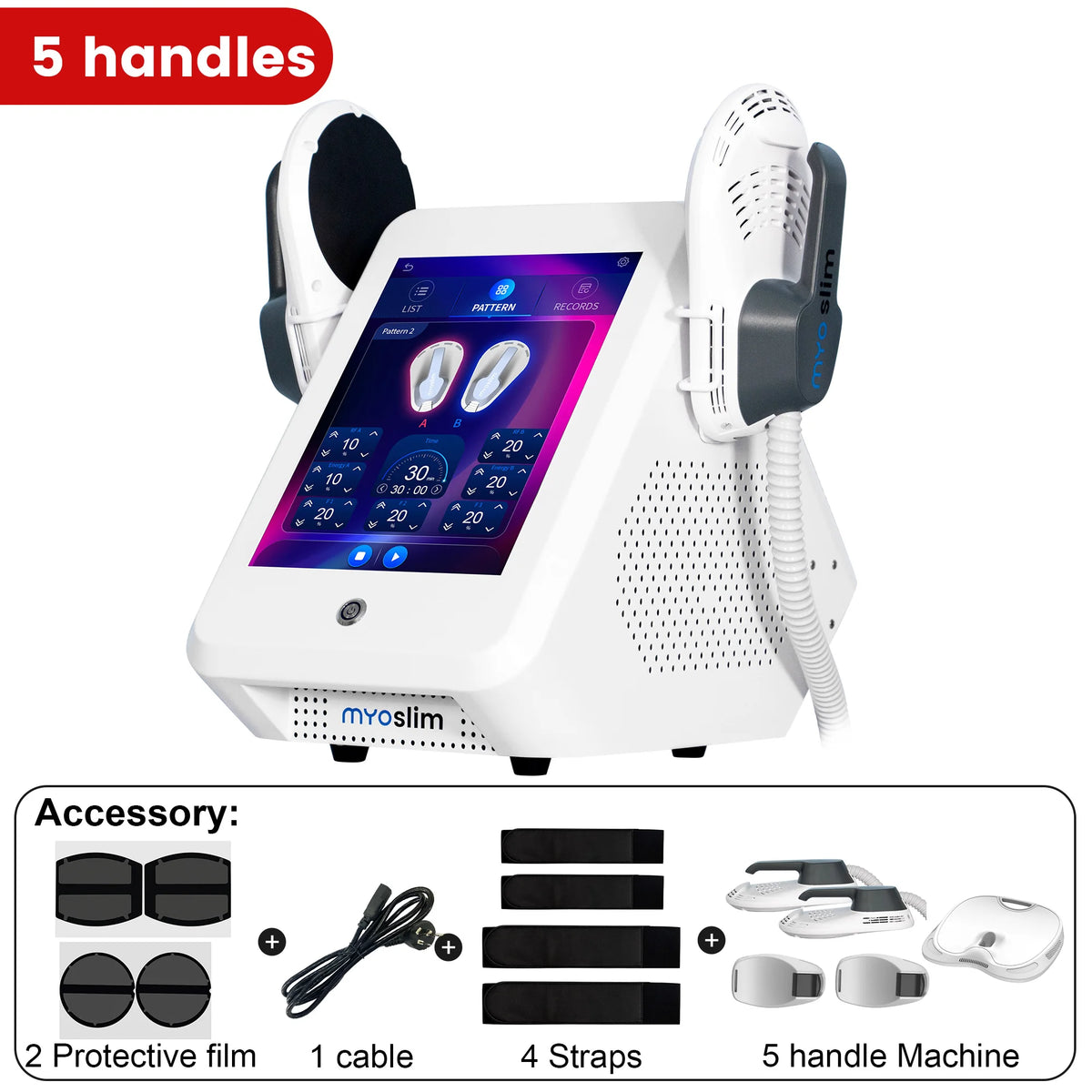 MYOSLIM 6500W EMS Neo RF Body Sculpt Machine Pro
