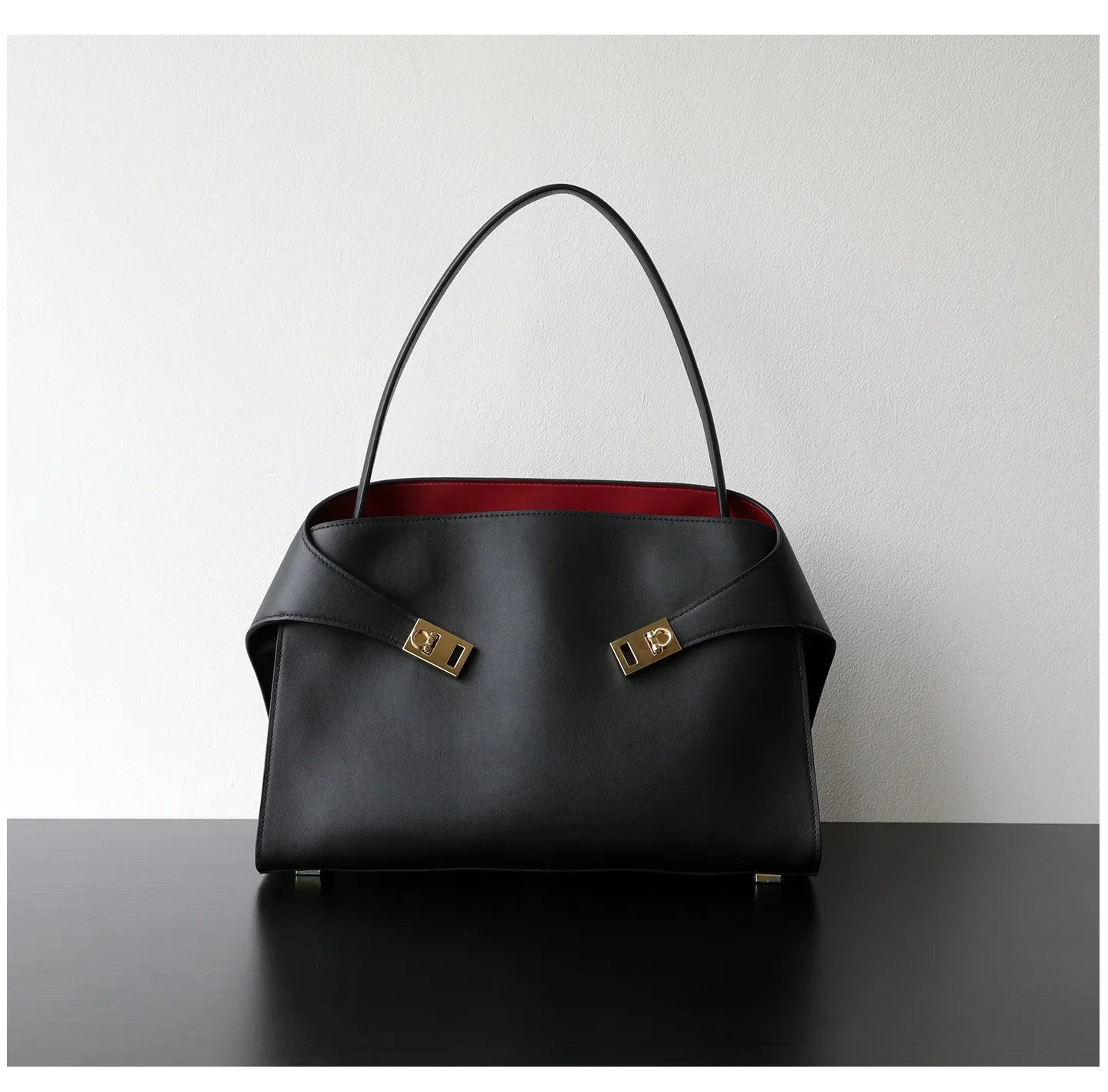 Niche Light Luxury High-end Leather Large-capacity First-layer Cowhide Women's Handbag Tote Bag Commuter Leisure Versatile