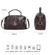 Women Natural Cow Genuine Leather Shoulder Bags Women Cowhide Bag Lady Soft Design Female Luxury Handbag for Ladies High Quality