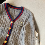 Women's V-Neck Knit Sweater