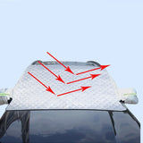 All-Season Windshield Protector Cover with Side Windows