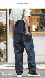 MADEN Vintage Denim Deck Strap Straight Leg Jeans – Men