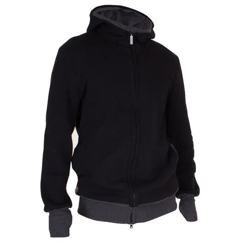 Men's Babywearing Zip-Up Hoodie