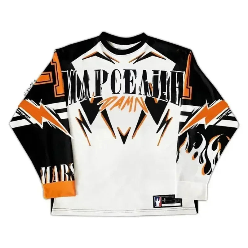 Mesh KSB Murzik Long Sleeve Baseball Jersey