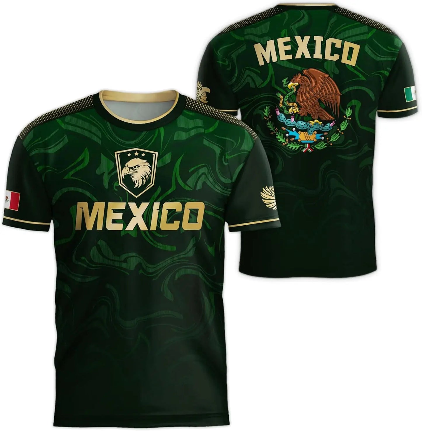 Men's Patriotic Eagle 3D Print T-Shirt | Casual Tee