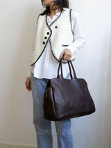 Genuine Leather Women's Luxury Crossbody Shoulder Bag