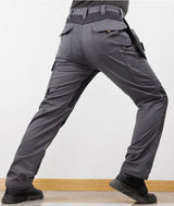 Men's Multi-Pocket Straight-Leg Cargo Pants