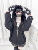 Women’s Colorblock Zip-Up Hoodie