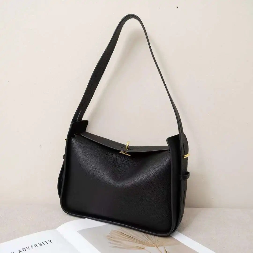 Genuine Leather Luxury Women Shoulder & Crossbody Bag