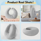 Reading Gaming Pillow Adult Crocheting Pillow To Support Your Arm Portable Desk Soft Skin-Friendly For Watching TV Travel