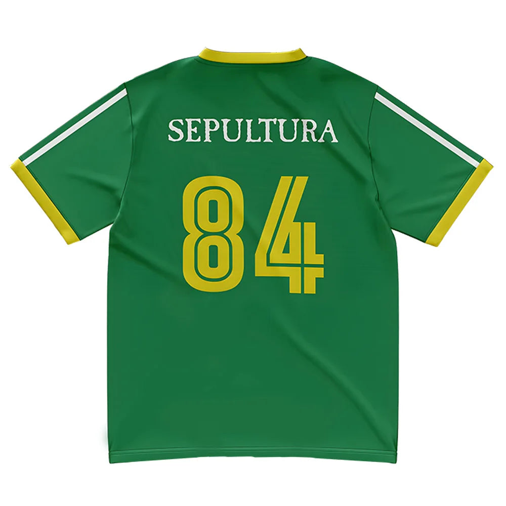 Sepultura V-Neck Soccer Jersey T-Shirt