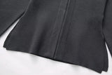 Elegant 2-Piece Knit Skirt Set