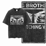 1984 Graphic Cotton Tee | Vintage Streetwear Men's T-Shirt