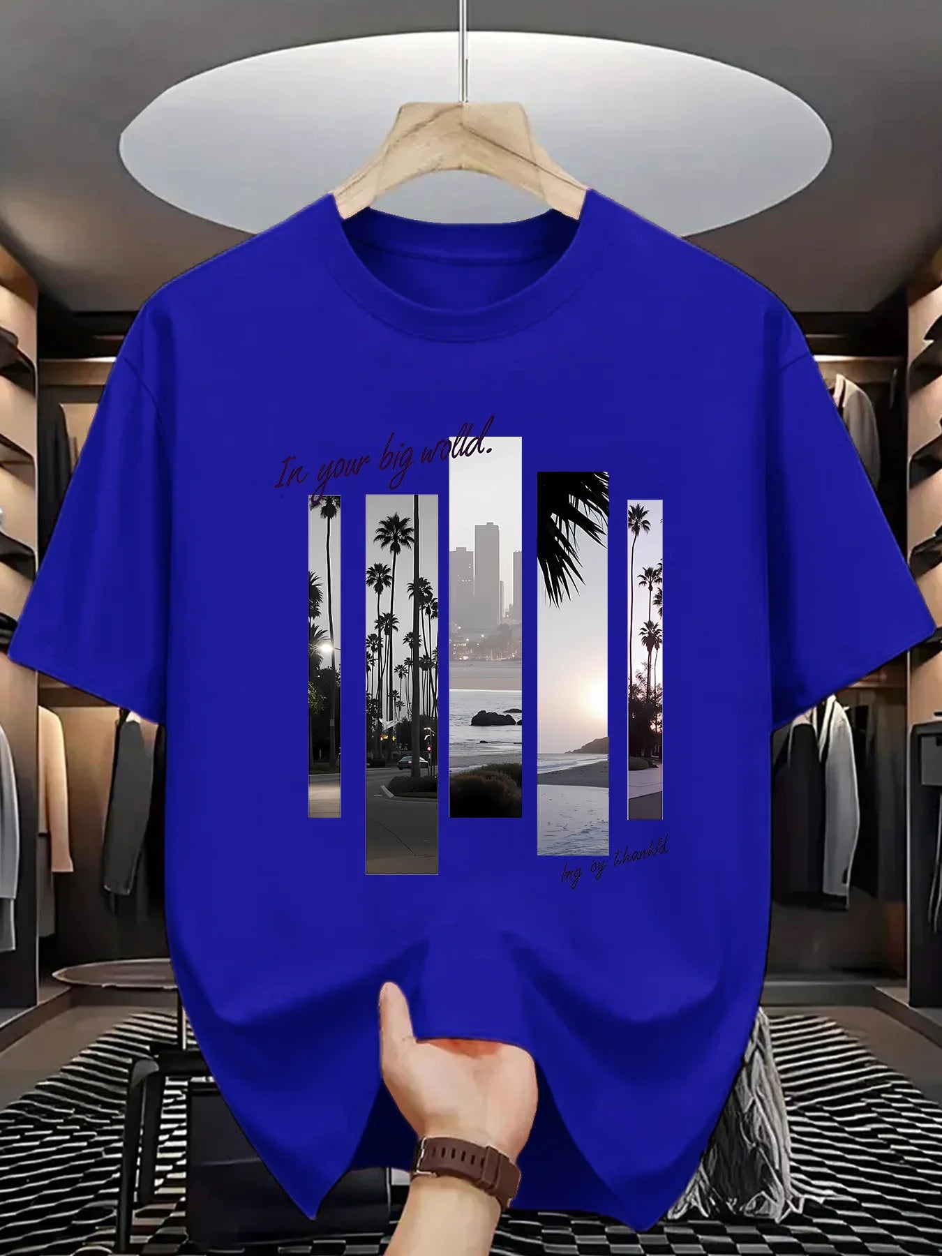 Men’s Premium Cotton Graphic Tee