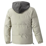 Men's Heavyweight Hooded Puffer Jacket | Plus Size