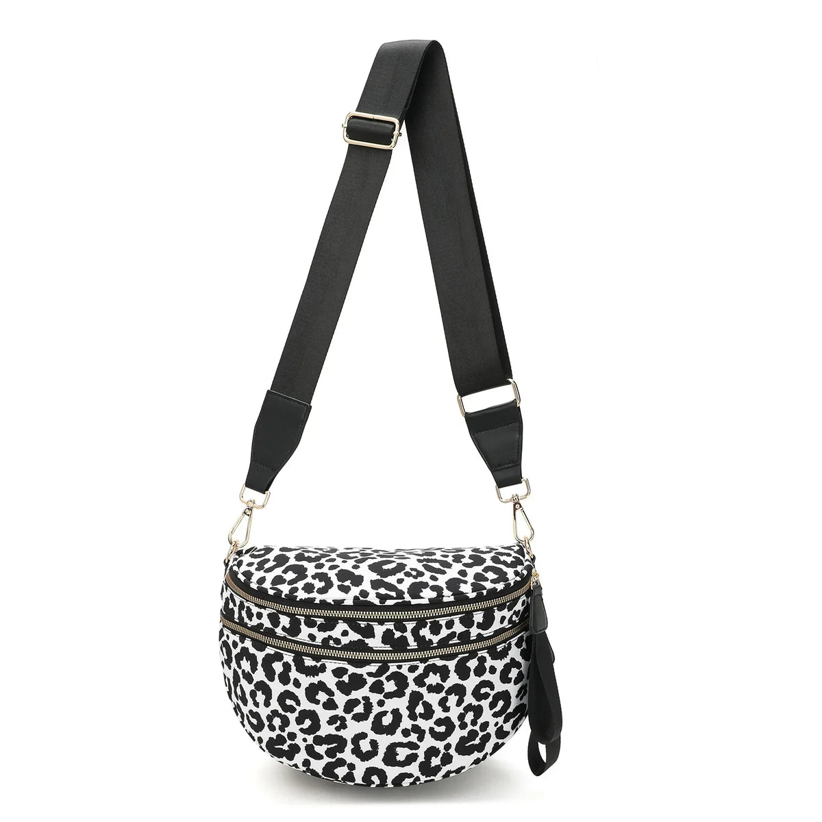 Women Checkered Bum Bag Casual Fanny Pack Large Capacity Crossbody Adjustable Strap Simple Shoulder Mommy Bag Daily Travel Tote