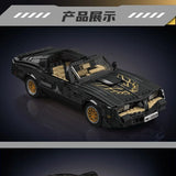 Mould King 10029 Cool Brick House Versatile Creative Firebird Sports Car Model Building Blocks Toy Decoration Gift