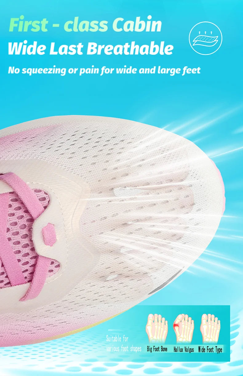 ONEMIX 2026 Men's Running Shoes Super Lightweight Outdoor Athletic Training Jogging Sneakers Anti-Slip Wear-Resistant Walking