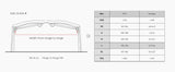ZENOTTIC Square Polarized Sunglasses for Men