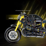 1:8 MOC Building Blocks Motorbike Model City Racing Vehicle Technical Bricks Birthday Gifts Toys for Kids Boys Children  600+pcs