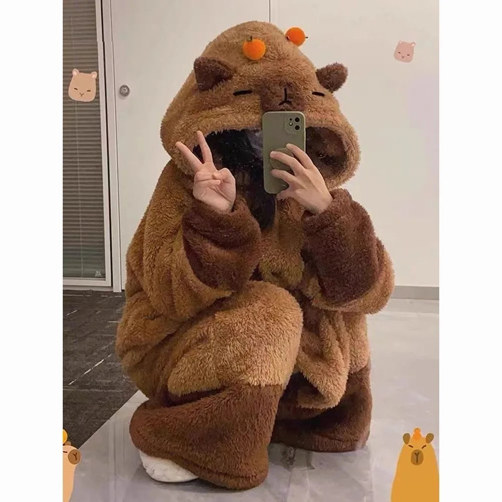 Capybara & Unicorn Character Onesie