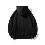 Men's Gothic Dark Print Zipper Hooded Casual Sports Sweatshirt Zipper Jacket Autumn and Winter New Casual Retro Street Style Top