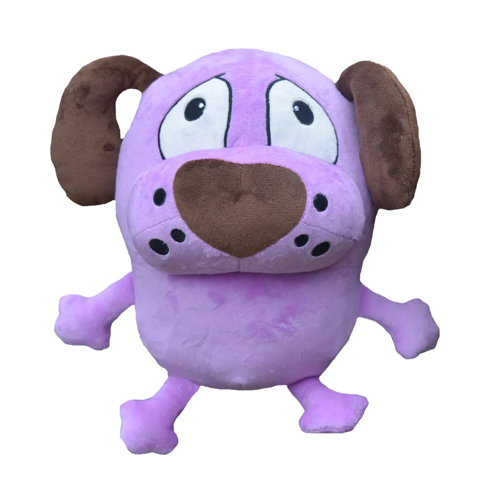 Purple Dog Plush Toy – Fluffy Kawaii Stuffed Animal