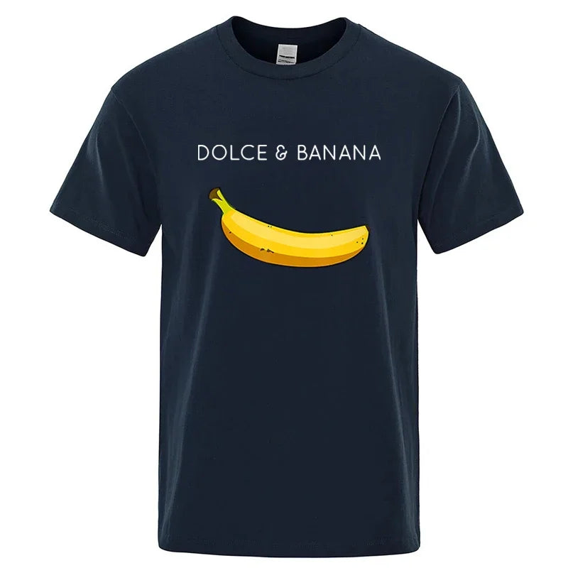Men’s 100% Cotton Banana Print Tee