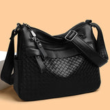 Fashion Women's Brand Trendy Shoulder Bag Leather Crossbody Bag High Quality Women Tote Bags 2024 Large Capacity Female Handbags
