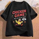Chicken Game Graphic Tee – Funny Unisex T-Shirt