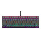 AJAZZ AK680 65% Wired Gaming Mechanical Keyboard Hot Swap Mini Keyboard Custom Keycap Gasket for Pc Laptop