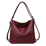 Top Quality Leather Backpack Women Bagpack Female Large Capacityf or Commute Travel School Backpack Shoulder Bags for Women Sac