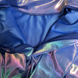 Metallic Shiny Spandex Catsuit - Long Sleeve Back-Zip Zentai Unitard