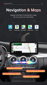 Mercedes-Benz NTG5.0 Wireless CarPlay & Android Auto Screen