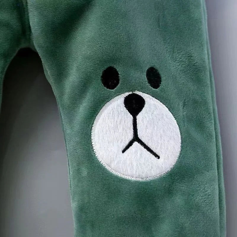Children’s 3-Piece Padded Cartoon Outfit