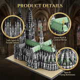 8614PCS Cologne Cathedral Building Blocks Gothic Church Architecture Modular Model Kit ,Assembly Toys for Adults Gift Home Decor