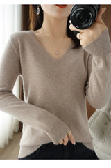Women’s Lace V-Neck Knit Sweater