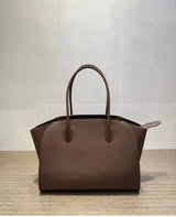 36cm Top-Grain Cowhide Tote — Effortless Everyday Elegance