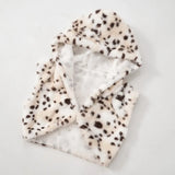 Faux Fur Hooded Scarf & Balaclava Hat