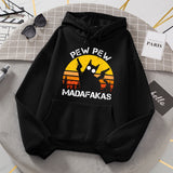 Pew Pew Madafakas Cat Hoodie