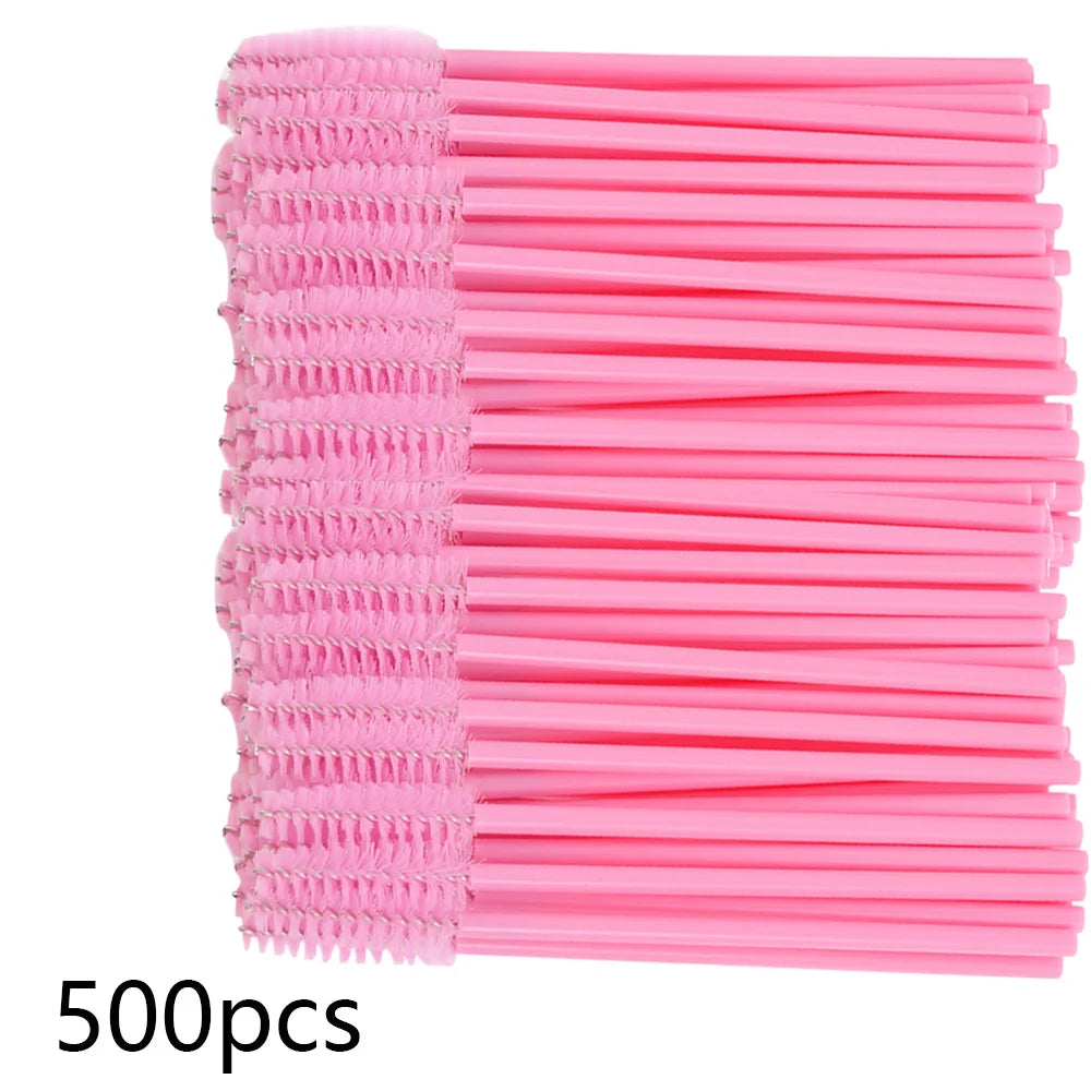 Disposable Makeup Brush Set – Lip, Lash & Brow Wands