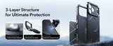 ESR Magnetic iPhone Case with Adjustable Stash Stand
