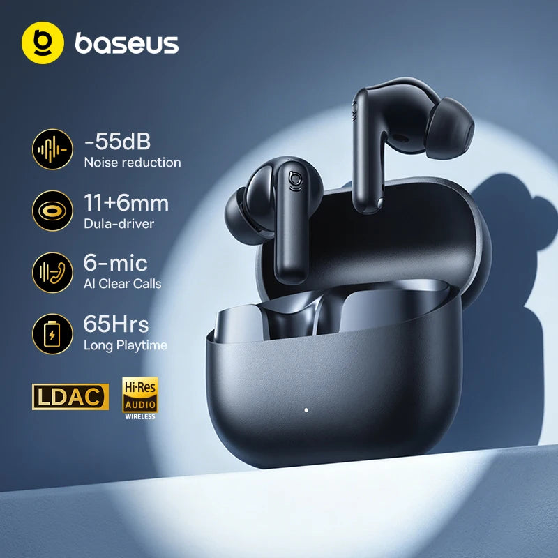 Baseus Bass EP10 Ultra Wireless Earbuds with ANC