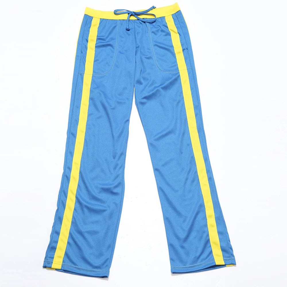 Men's Nylon Jogger Pants with Elastic Waist