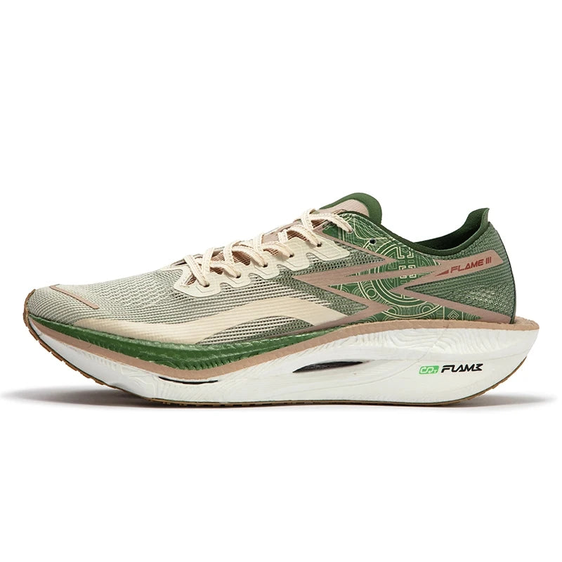 361 Degrees NEW Flame 3.0 Men Running Shoes Marathon Carbon Plate Racing Breathable Cushioning Non-Slip Sneakers Male 672412207