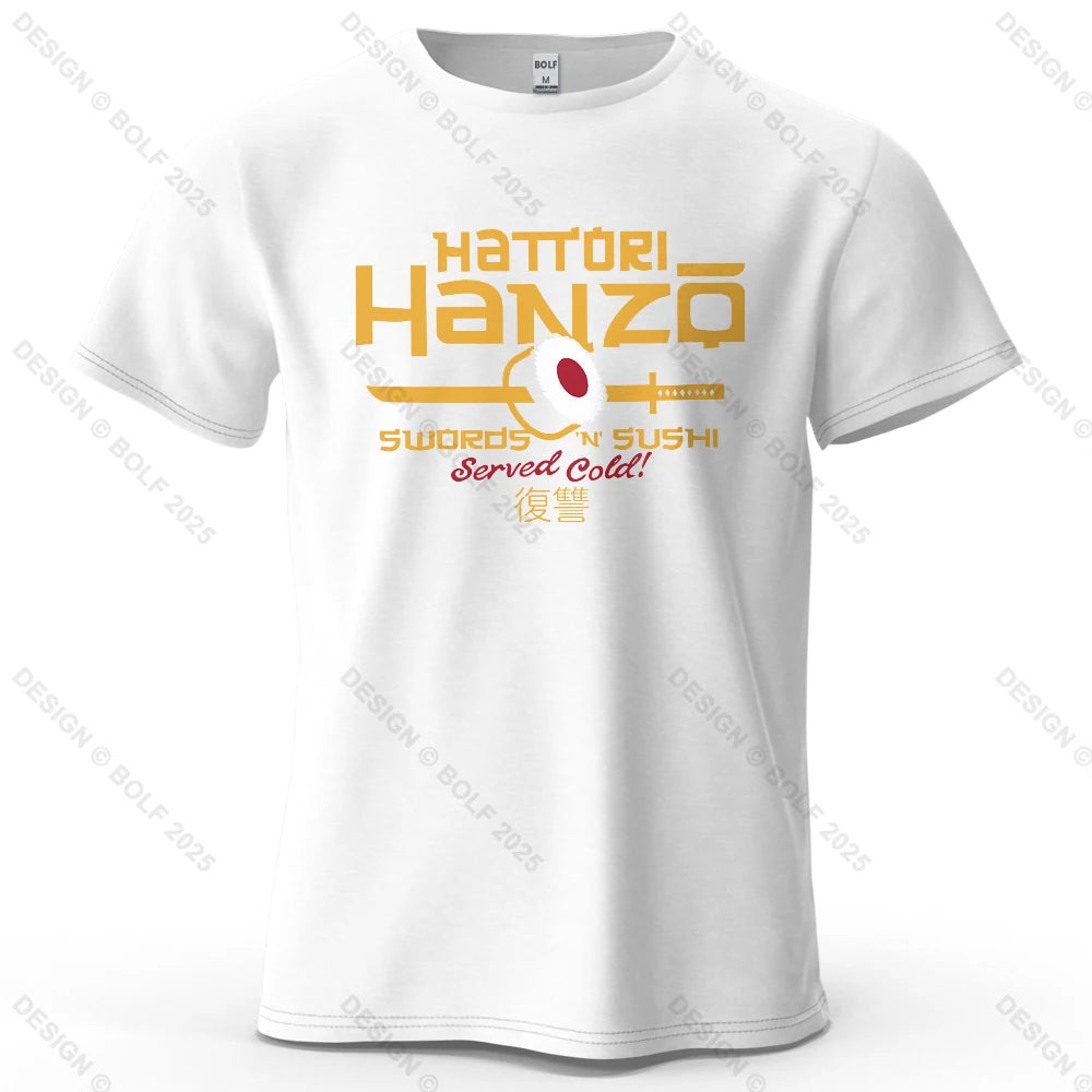 Hattori Hanzo Graphic Streetwear Tee